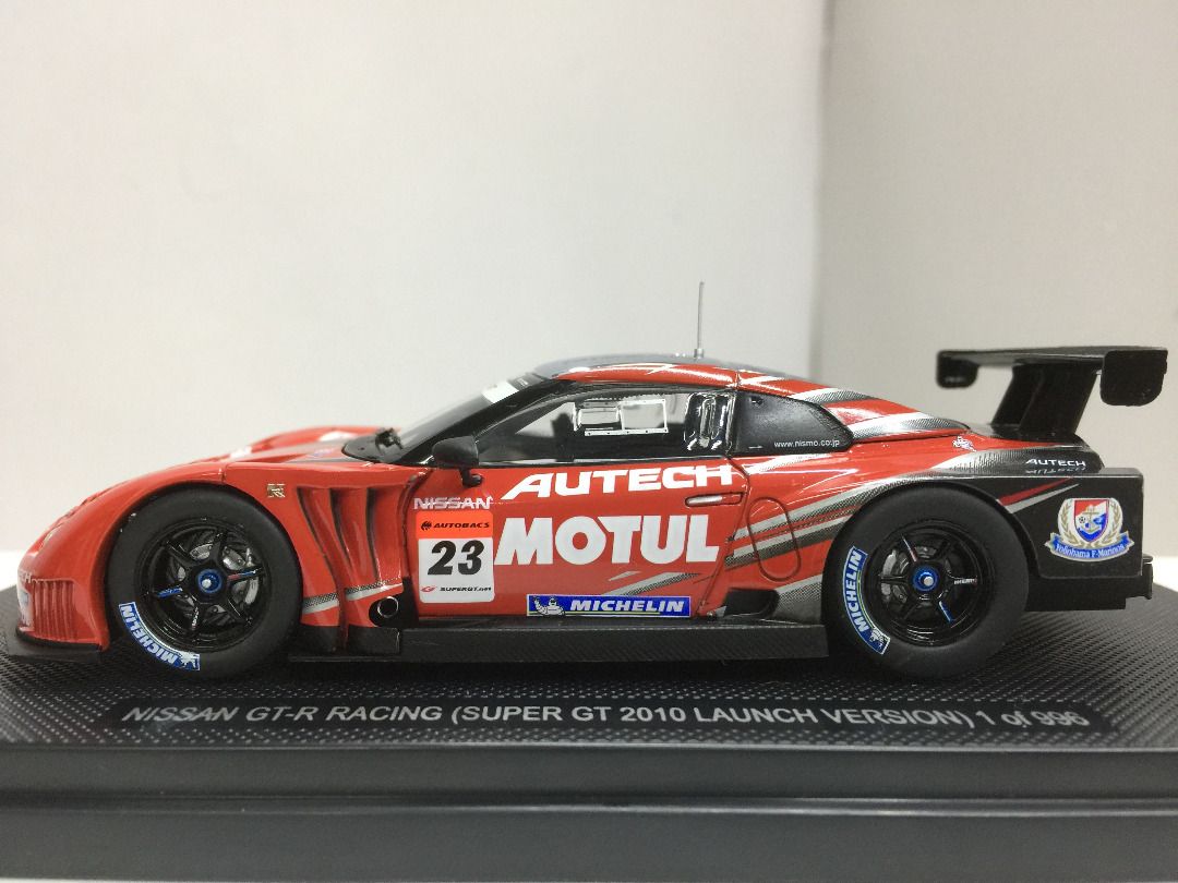 EBBRO 1/43 NISSAN GT-R RACING SUPER GT 2010 LAUNCH VERSION