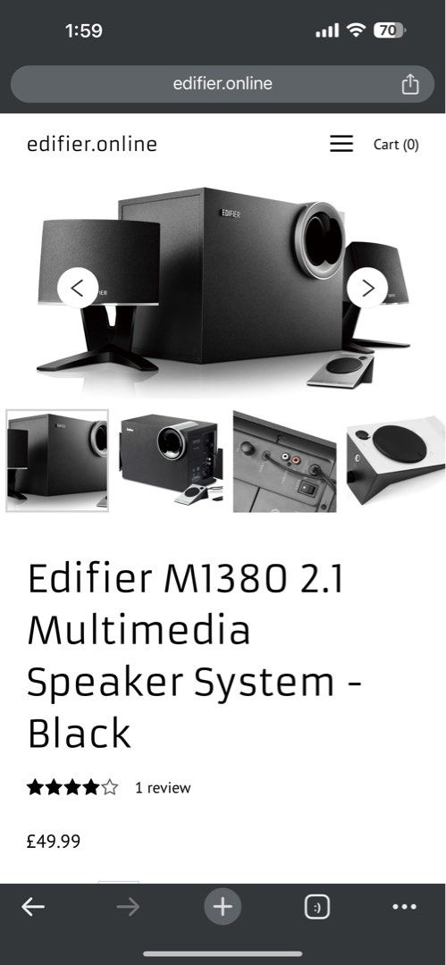 Edifier m1380 2.1 cheap