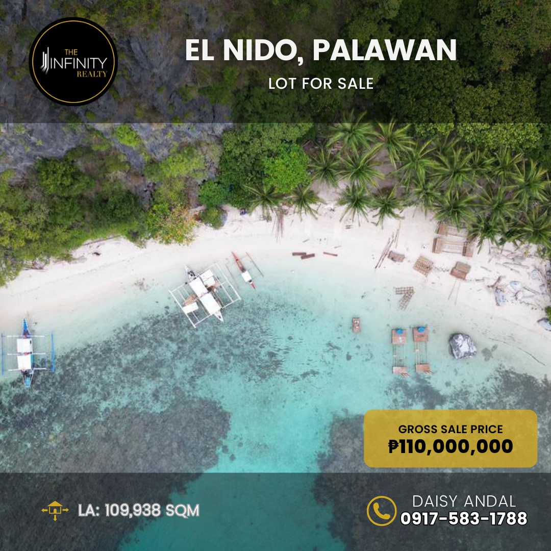 EL NIDO, PALAWAN LOT FOR SALE !, Property, For Sale, Lot on Carousell