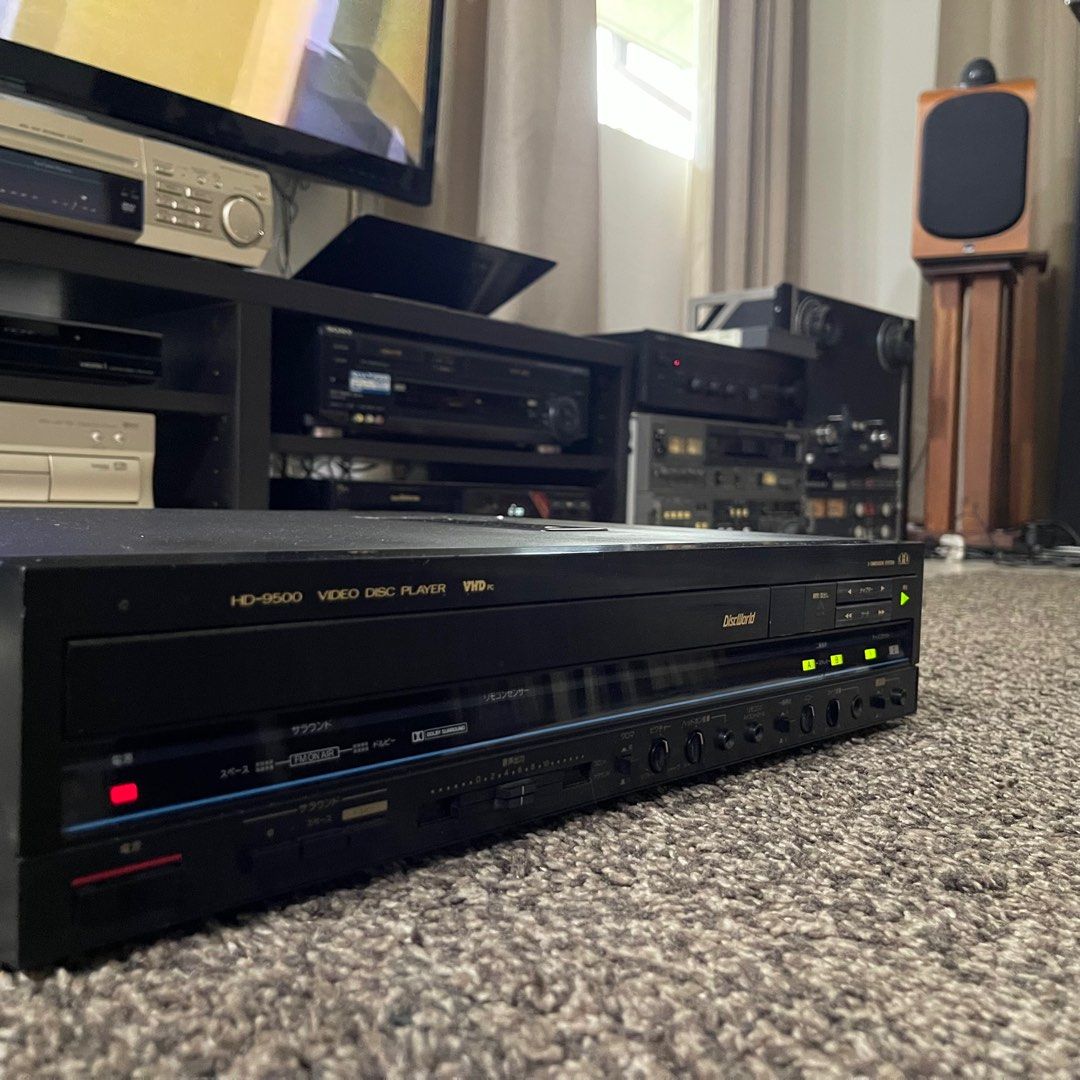 レア ニューバランス M574MAF S 27.5cm(US9 1/2) スニーカー new balance スウェーデン国旗カラー アメフトW杯 シグネチャー Victor ビデオディスク・プレーヤー HD-9500 VHD 電源入りトレーOK!!