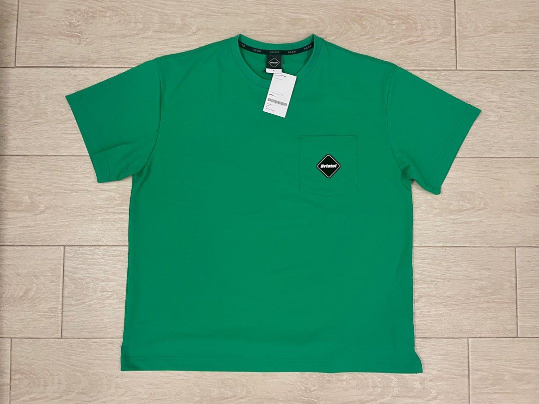 全新FCRB 22SS Pocket Tee, 男裝, 上身及套裝, T-shirt、恤衫、有領衫