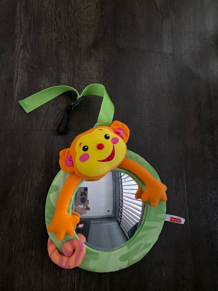 Fisher price car hot sale mirror with remote