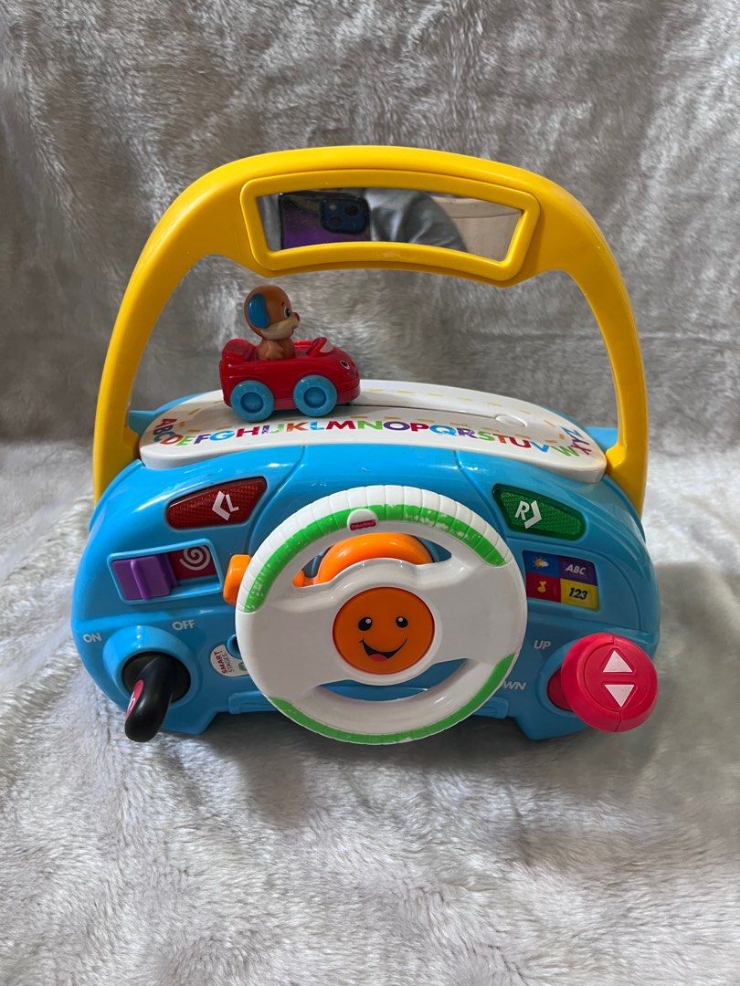 Fisher price car cheap mirror with remote
