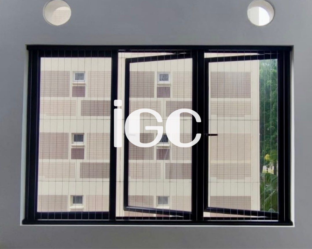 Fixed Type Invisible Grille, Home Services, Renovations, Aluminium Work ...