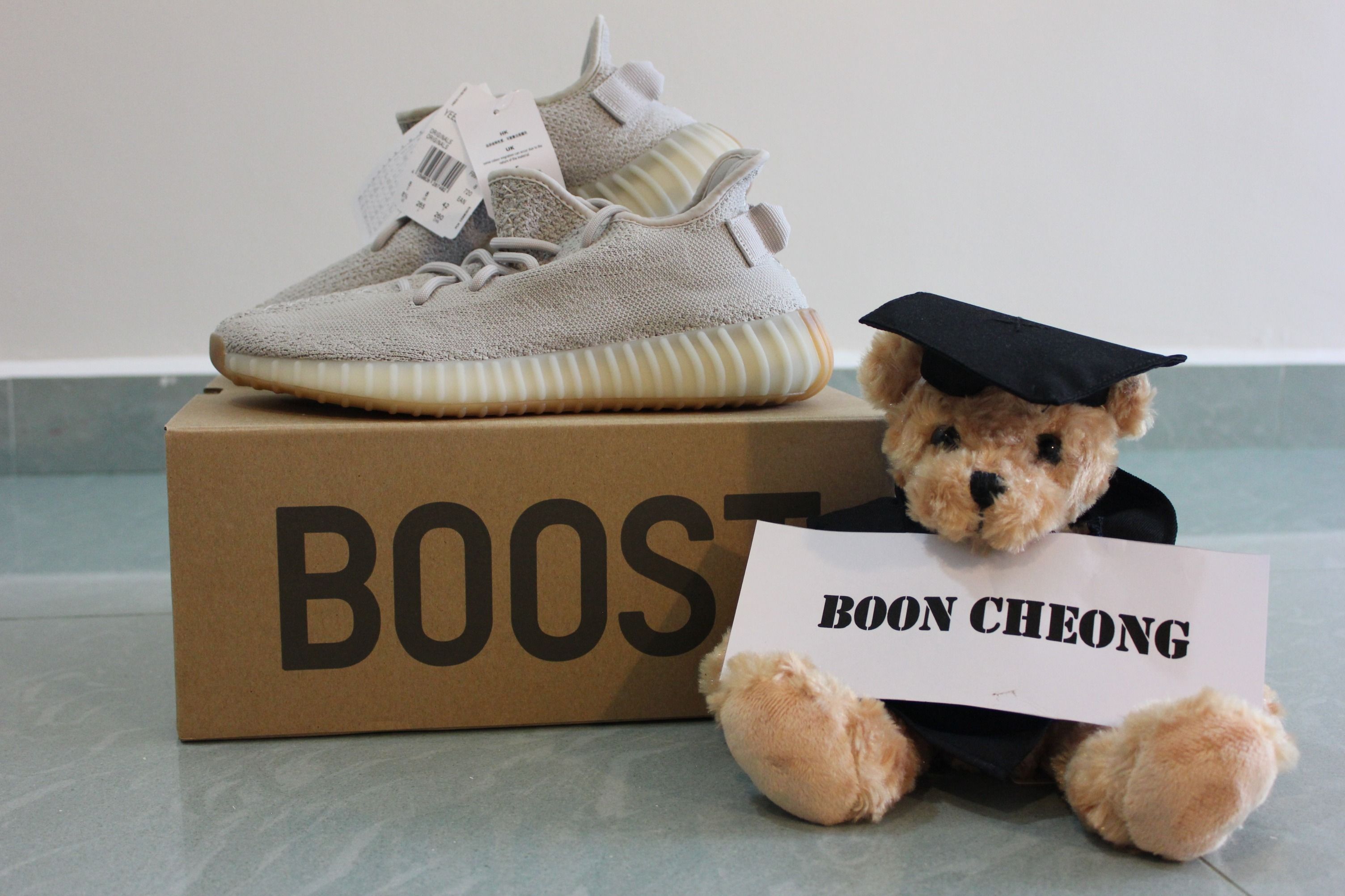 Flash Deal Adidas Yeezy Boost 350 V2 Sesame Sneaker Hype UK8 . US8.5 . UK7.5 . US 8