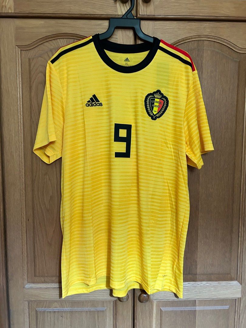 2018 WC Football jersey BELGIUM AWAY KIT WORLD CUP 2018 R. LUKAKU 9