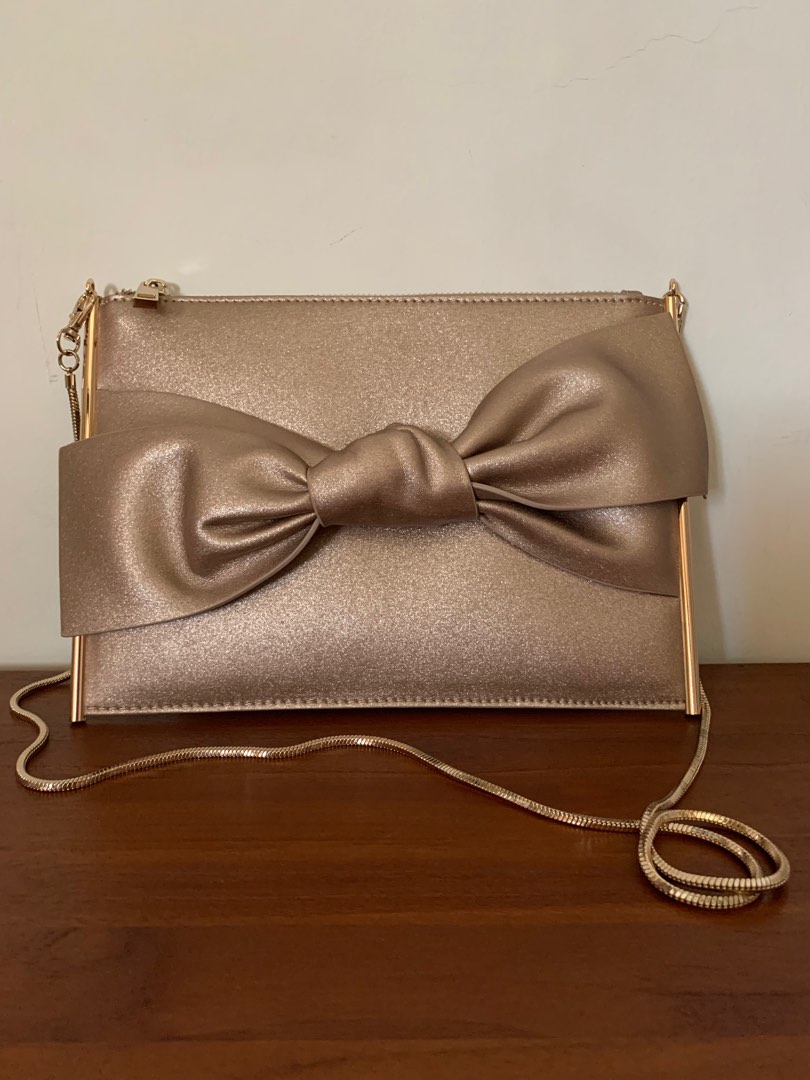 Forever New Rose Gold bag, Women's Fashion, Bags & Wallets, Shoulder