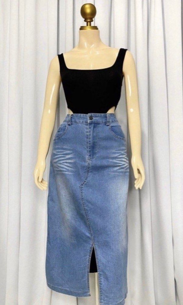 Denim attire for cheap acquaintance party