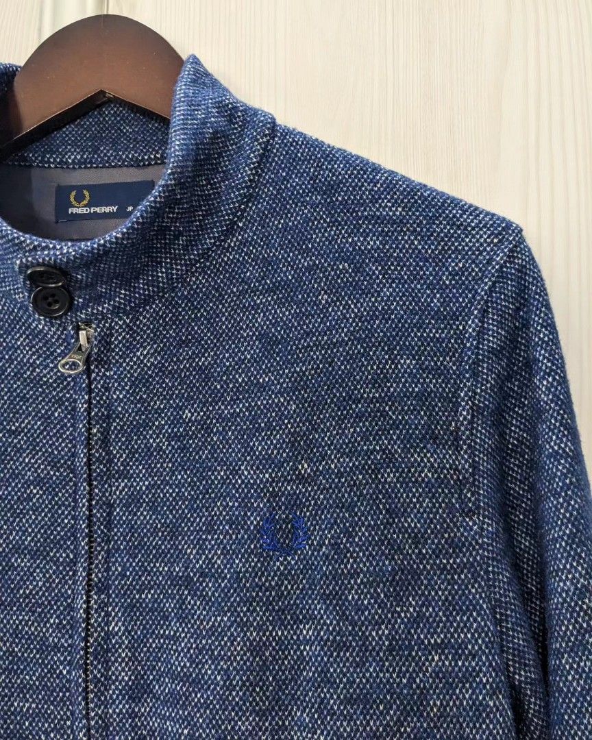 Fred Perry X Herdmans Luxury Fabric harrington jacket, Men's