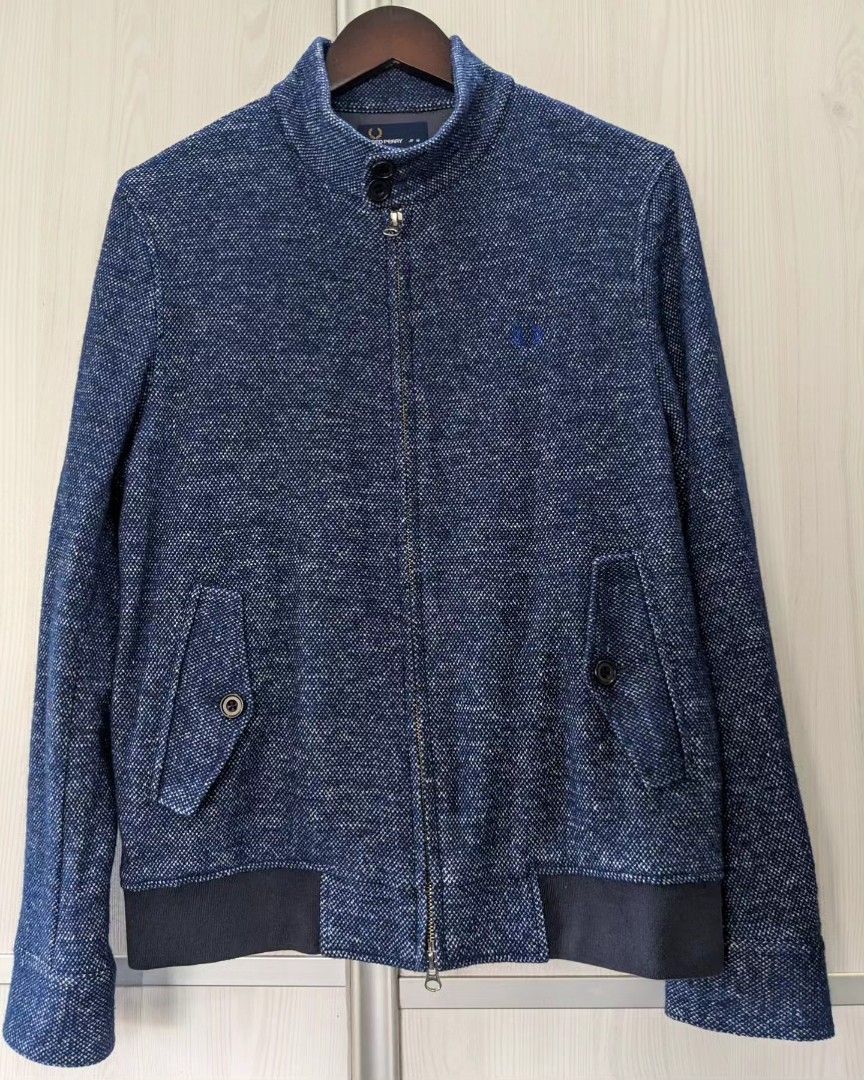 Fred Perry X Herdmans Luxury Fabric harrington jacket, Men's