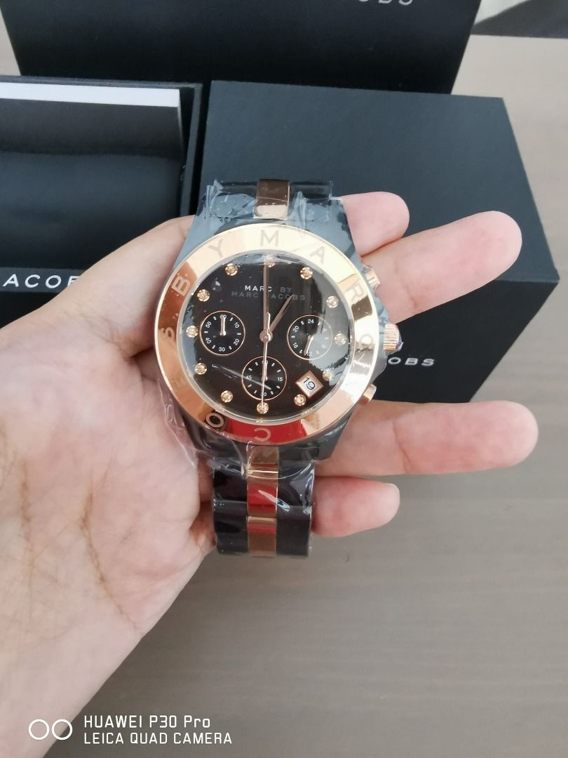 Free Shipping Marc Jacobs Stainless Steel Women s Watch Chronograph MBM3180 Jam tangan Wanita