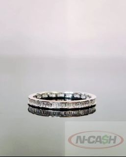 Full Eternity Baguette Diamond Ring