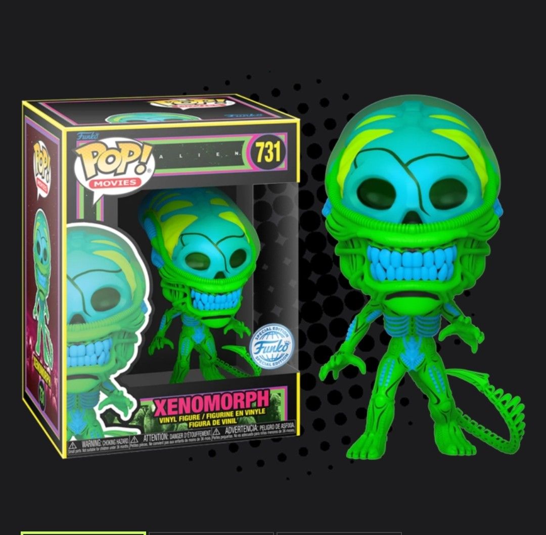 Funko Pop - Alien (1979) Xenomorph Blacklight, Hobbies & Toys, Toys ...