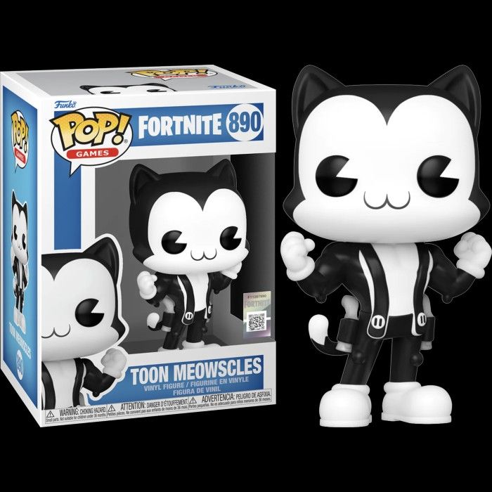 Funko Pop! Games: Fortnite - Gumbo #887/Shadow Midas #888/The Foundation  #889/Toon Meowscles #890, Hobbies & Toys, Toys & Games on Carousell