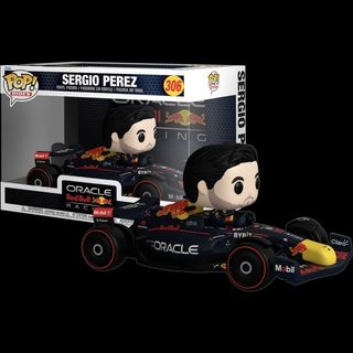 Funko Pop! Rides F1 Sergio Checo Perez with F1 Racing Car #306 Red
