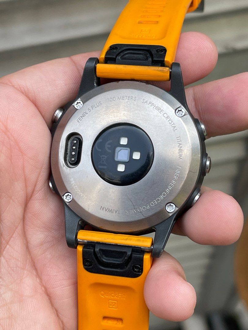 Garmin Fenix 5 Plus Titanium used Men s Fashion Watches
