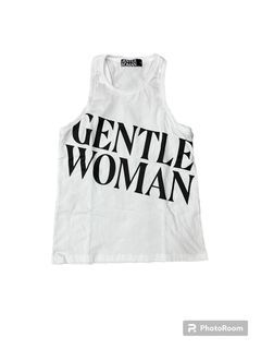 Gentle woman tank top
