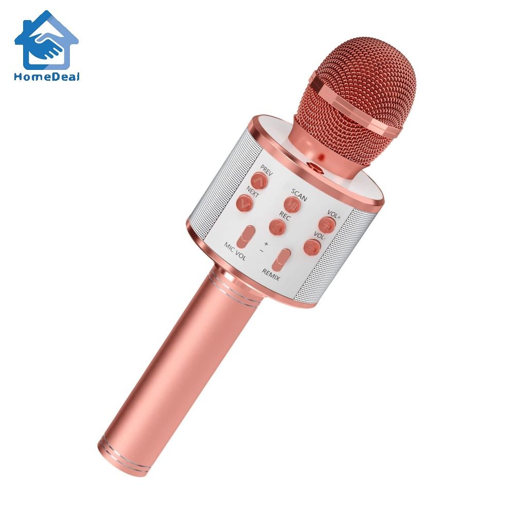 Gold cheap microphone toy