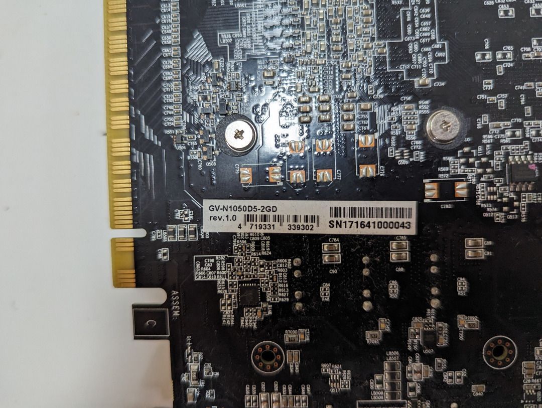 Gigabyte 1050 discount