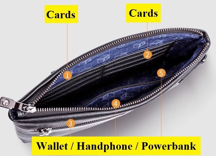 Envelope bag for top men