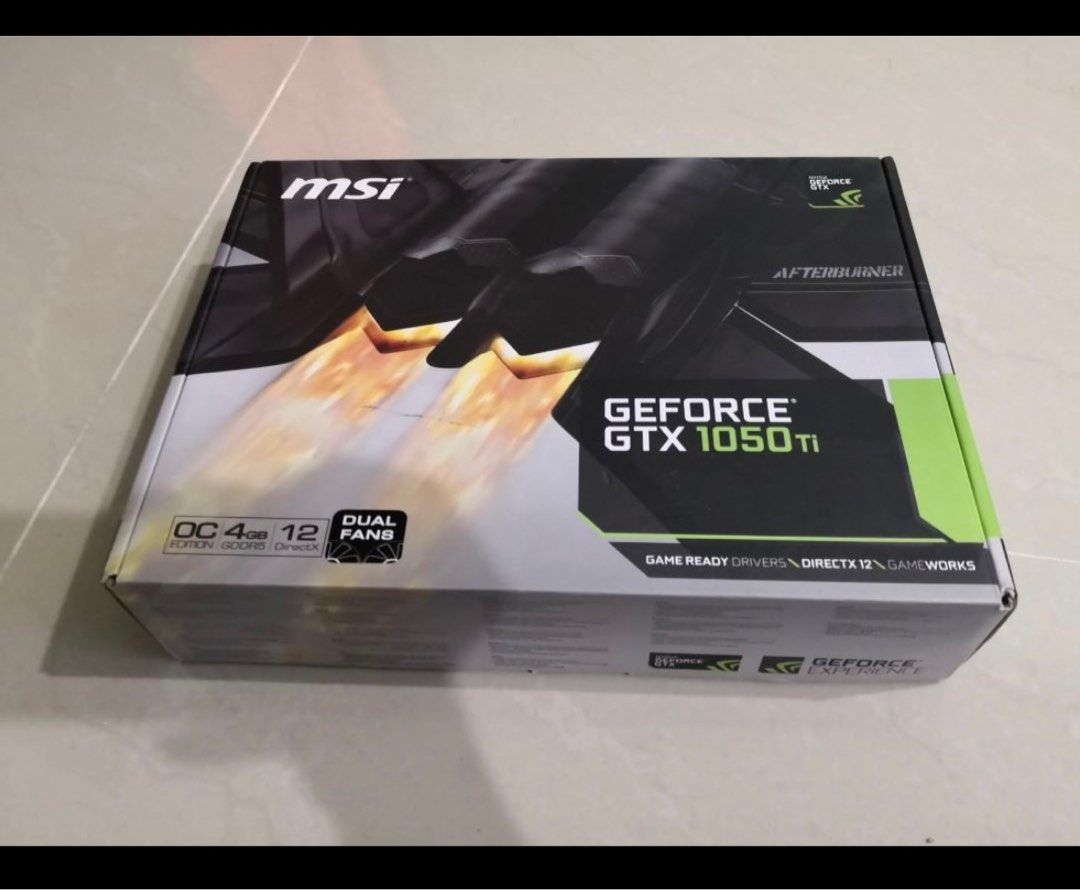 Msi geforce gtx 1050ti 4gb sales ddr5