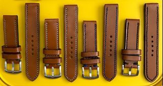 🚨LAST 8 STRAPS [BRAND NEW UNWORN] Authentic Calf leather for Rolex Submariner 16610 116610 Daytona 116520 GMT Master 2 Seiko etc - 20mm lug (PLS SEE PIC READ LISTING AND SEE PIC) $25 EACH - BUNDLE DISCOUNT ACROSS ALL STRAPS👍🏻