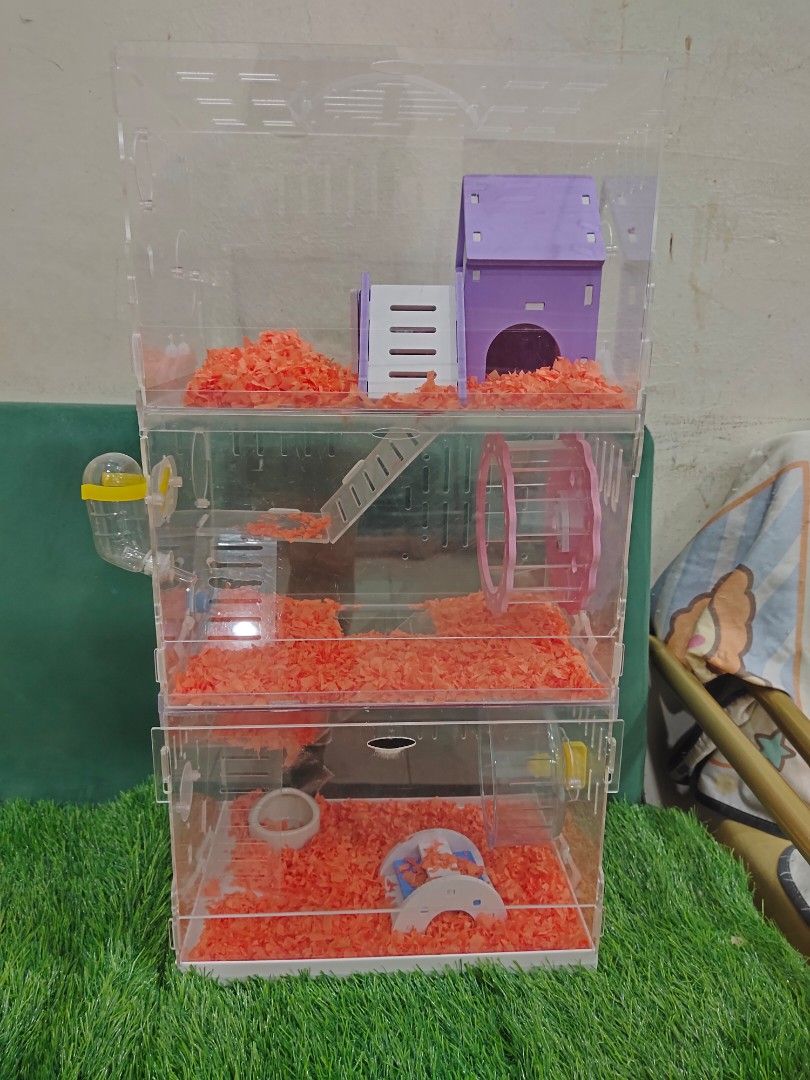 Diy plexiglass deals hamster cage