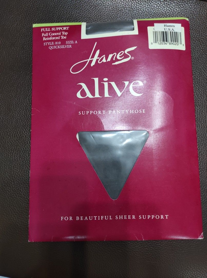 Hanes alive Full support pantyhose stockings