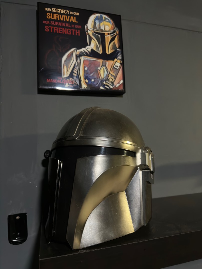 Hasbro Black Series Mandalorian Helmet, Hobbies & Toys, Toys & Games on Carousell