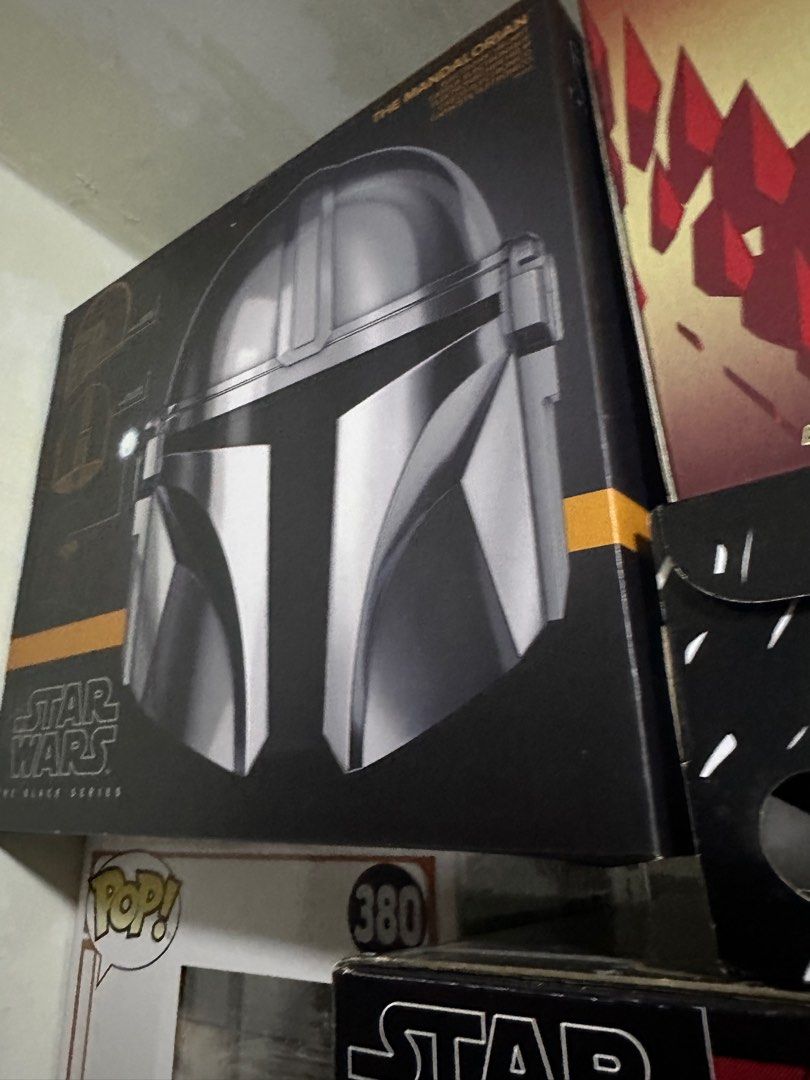 Hasbro Black Series Mandalorian Helmet, Hobbies & Toys, Toys & Games on Carousell