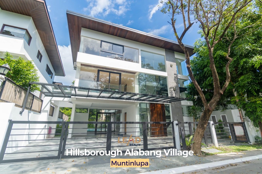 Hillsborough Alabang Village 5 Bedroom Brand New Modern House For Sale