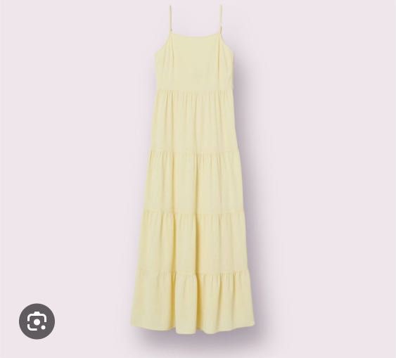 H&m crepe on sale maxi dress