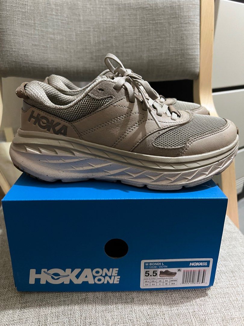 Hoka one one Bondi L HOKAONEONE, 女裝, 鞋, 波鞋- Carousell