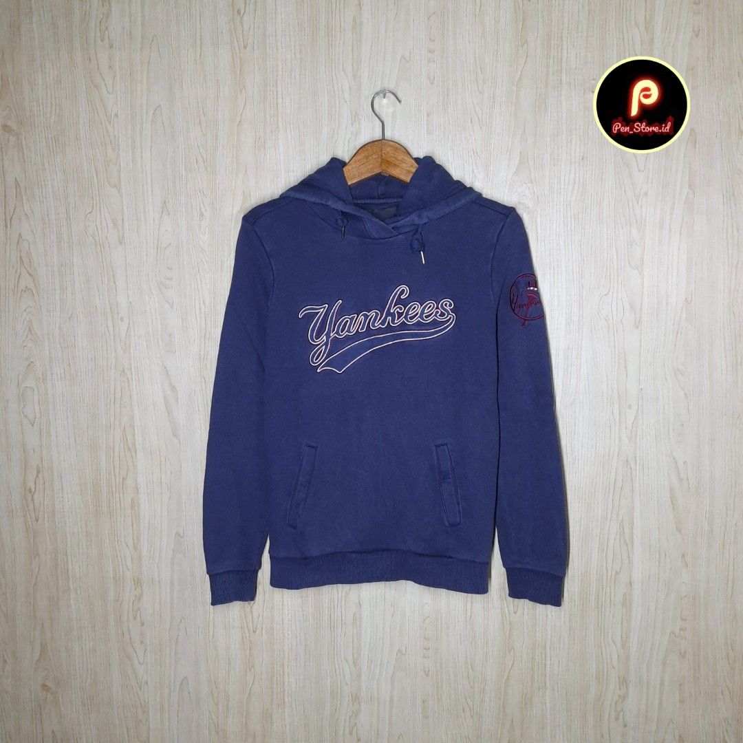 YANKEES HOODIE ORIGINAL, Fesyen Pria, Pakaian , Baju Luaran di Carousell