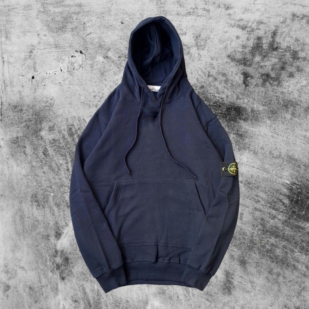 Blue Sweatshirt Marine Blue Stone Island Stone Island Compass