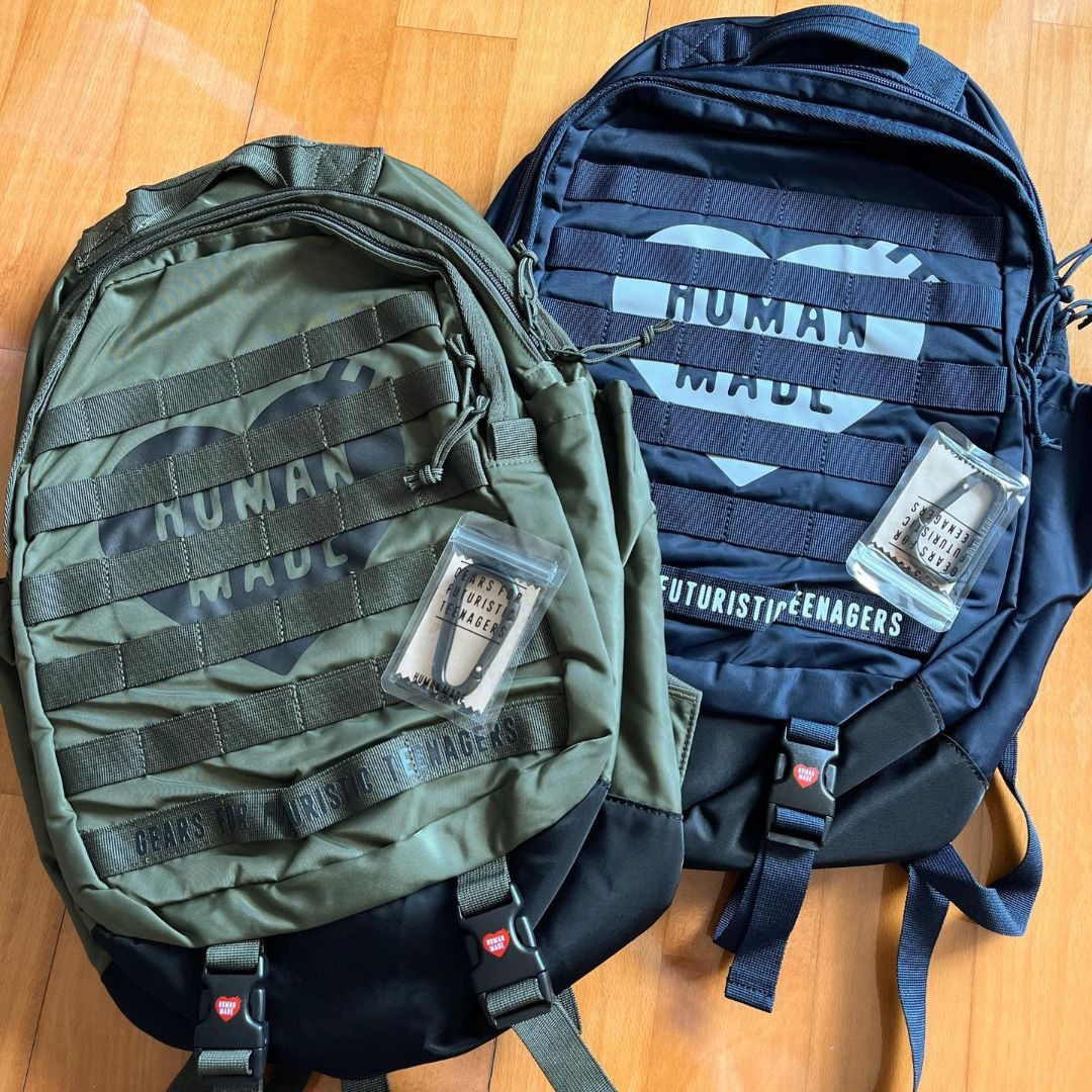 Human Made Military Backpack 背包背囊, 男裝, 袋, 背包- Carousell