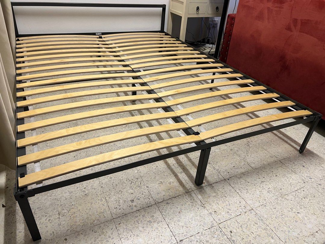 Ikea Grimsbu Queen Bed Frame for RM250, Furniture & Home Living