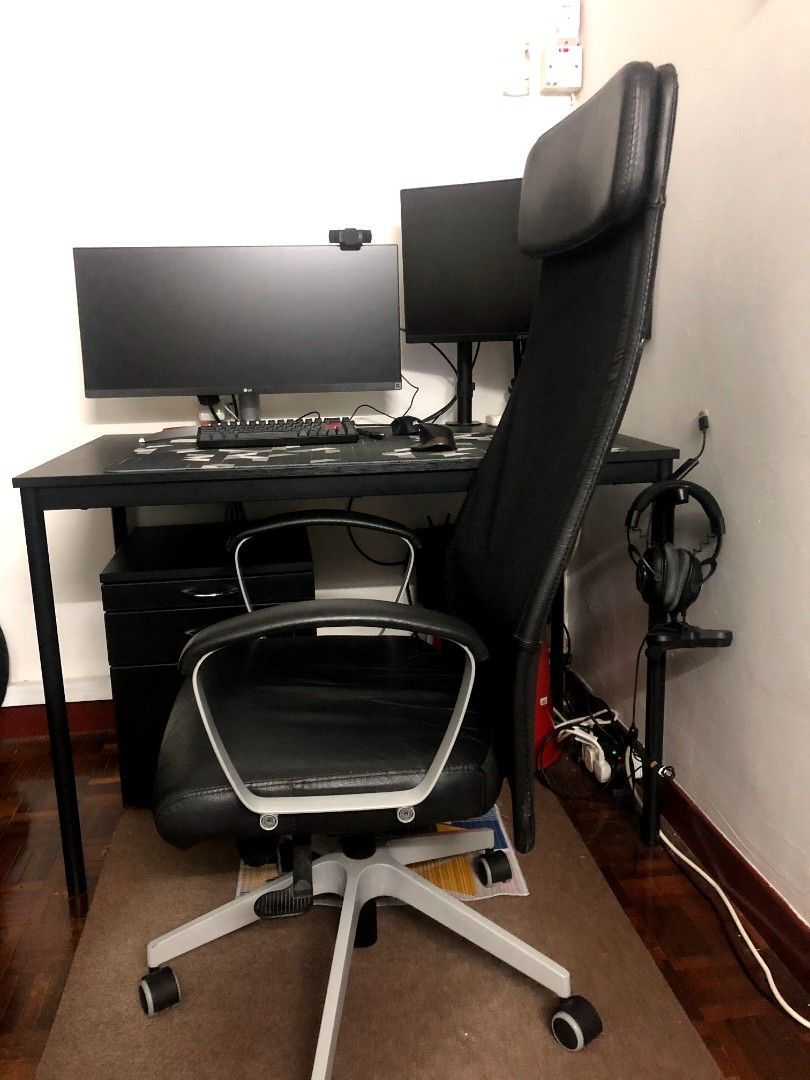 Ikea Markus Ergonomic Chair, Furniture & Home Living, Furniture, Chairs