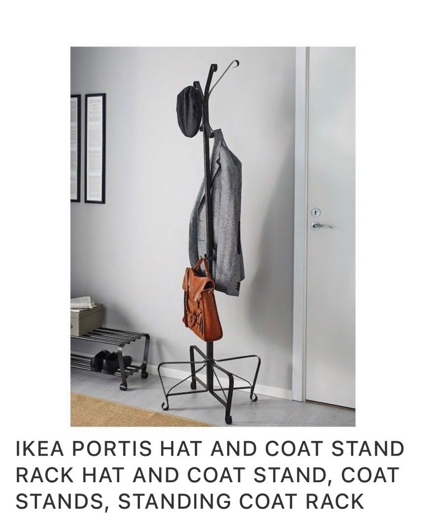 IKEA Portis Hats & coat stand, Furniture & Home Living, Home Decor, Other Home Decor on Carousell