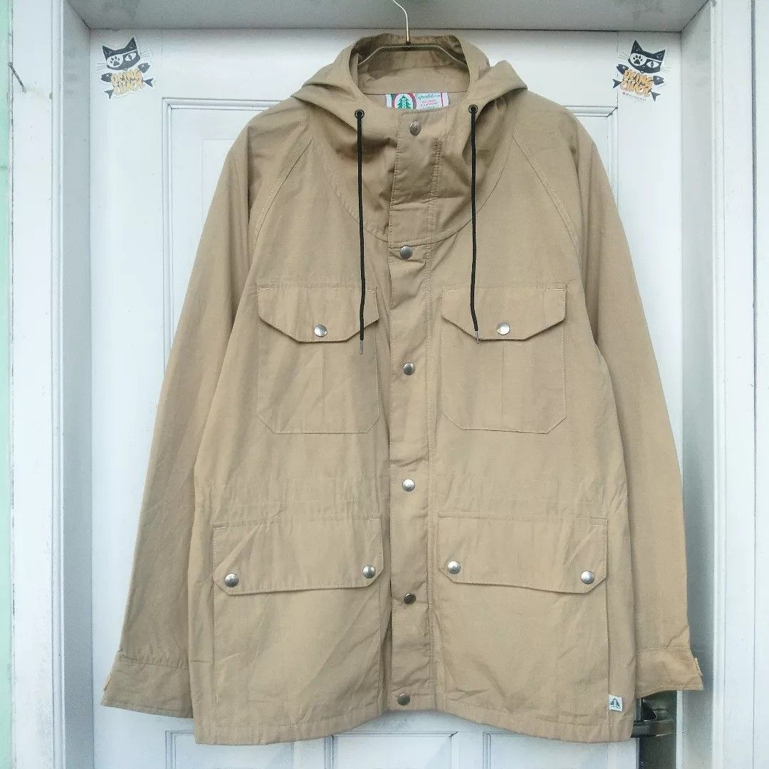 Jaket Mountain Parka Woods Canada second original, Fesyen Pria, Pakaian