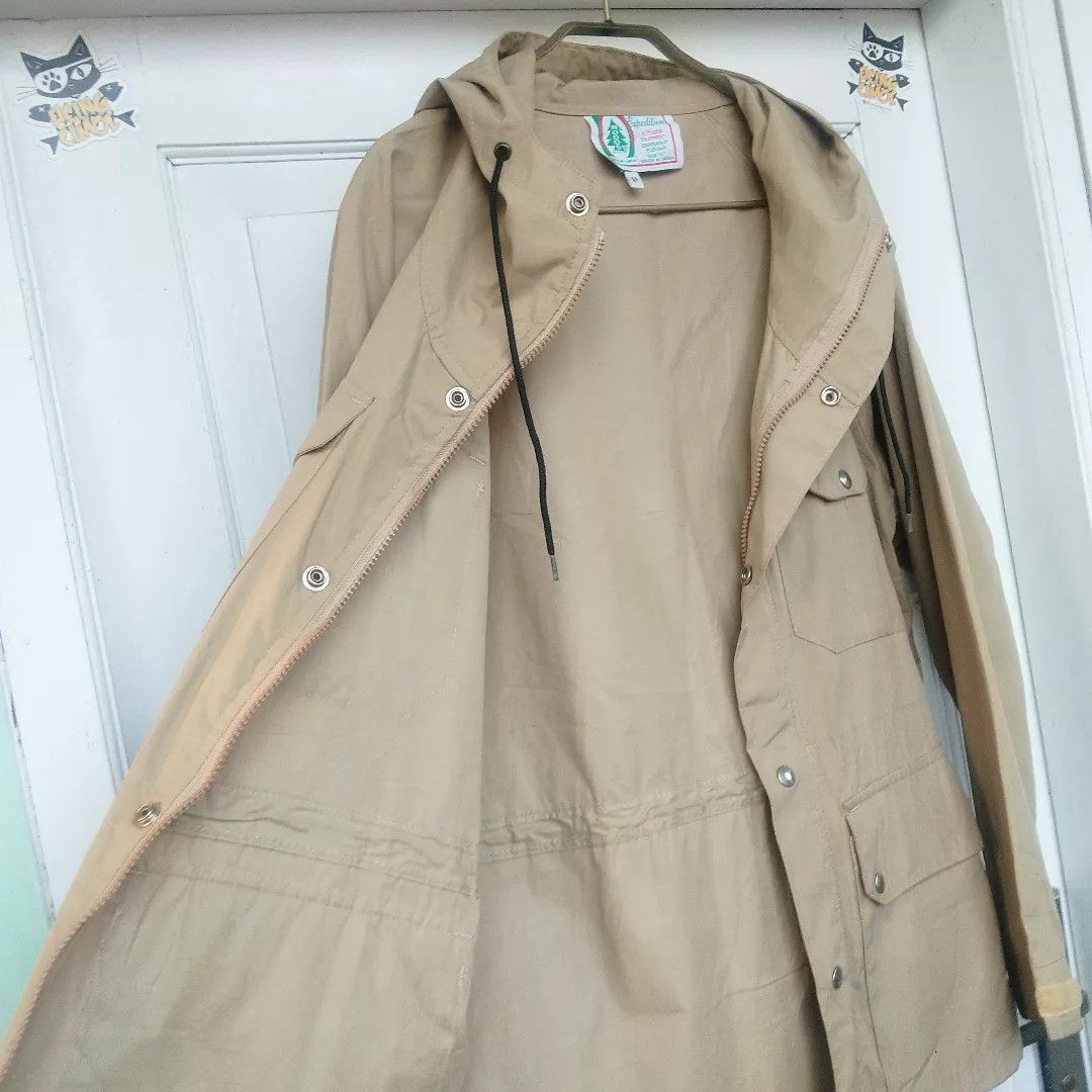 Jaket Mountain Parka Woods Canada second original, Fesyen Pria, Pakaian