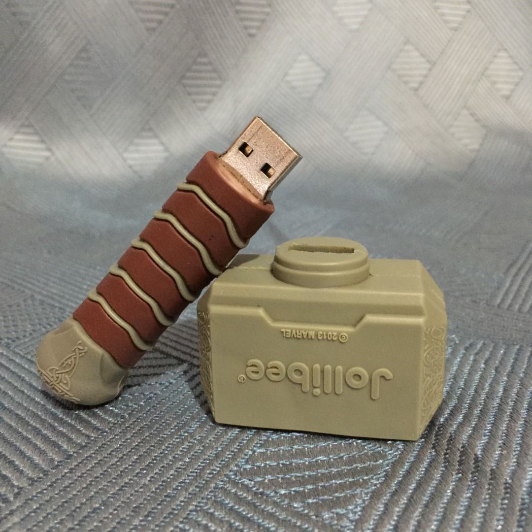 Jollibee Thor Hammer USB Flashdrive Collectible, Hobbies & Toys