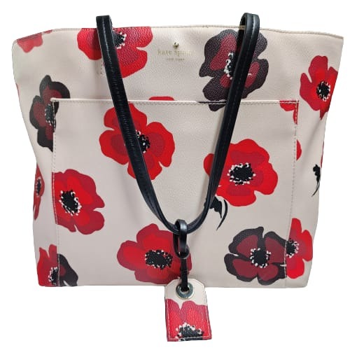 Kate spade poppy tote sales