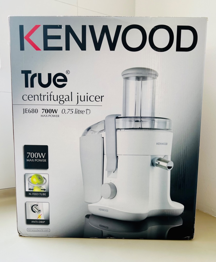 KENWOOD True centrifugal juicer JE680 700W 0.75 litre D, TV & Home
