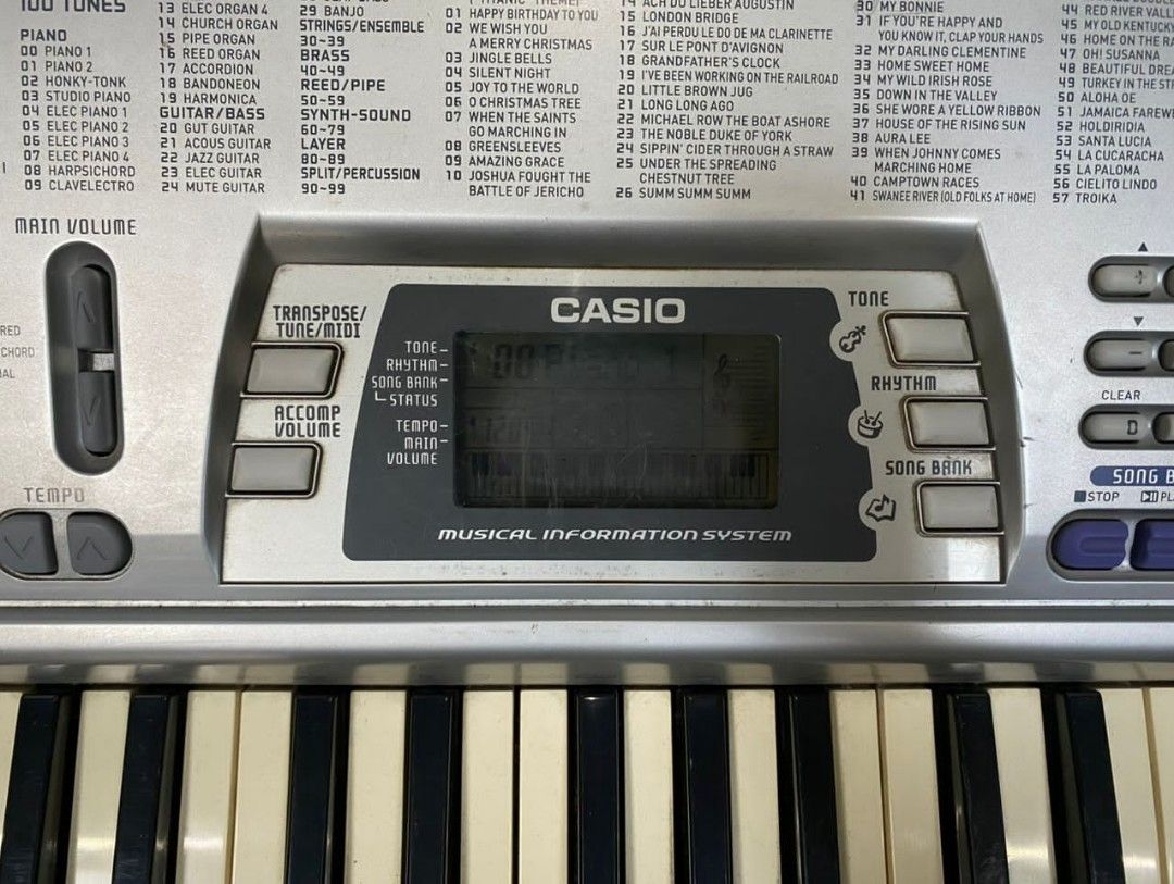 Keyboard Casio CTK 496, Hobbies & Toys, Music & Media, Musical