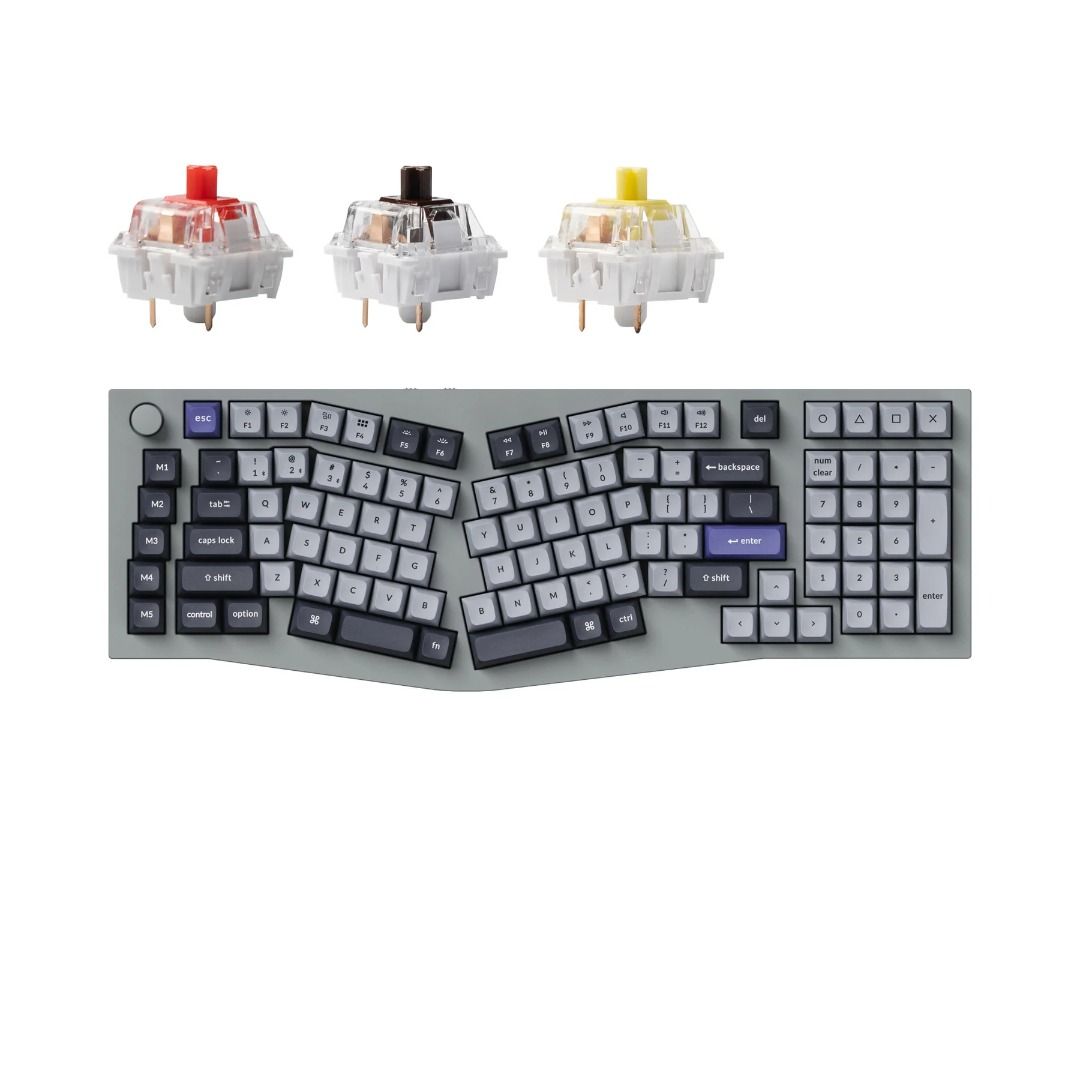Keychron Q13 Pro (Alice Layout) QMK/VIA Wireless Custom Mechanical ...