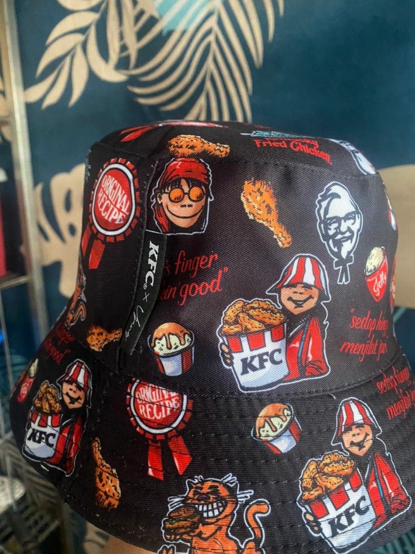 KFC bucket hat, Men's Fashion, Watches & Accessories, Cap & Hats on