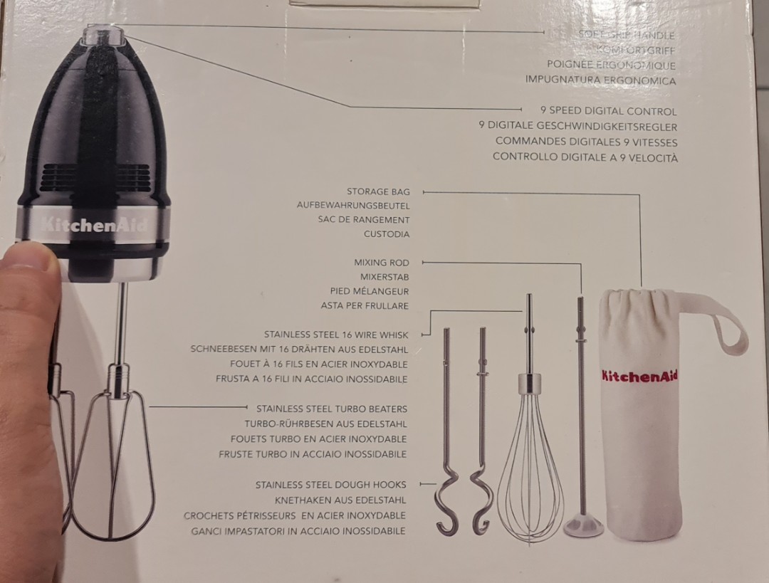 KitchenAid Handmixer Spare Parts, TV & Home Appliances, Kitchen