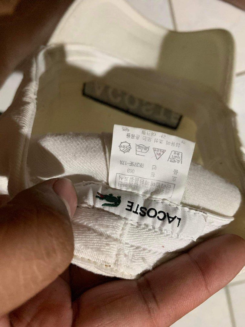 Fake outlet lacoste cap