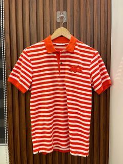 Lacoste fleece poloshirt